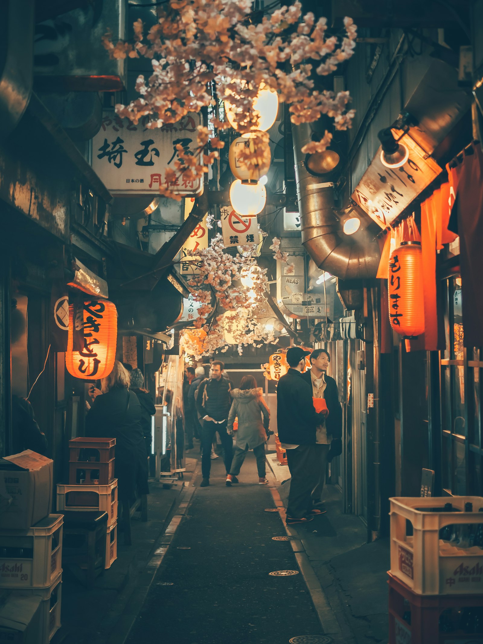 Incense drifting through Senso-ji, Tokyo's oldest temple